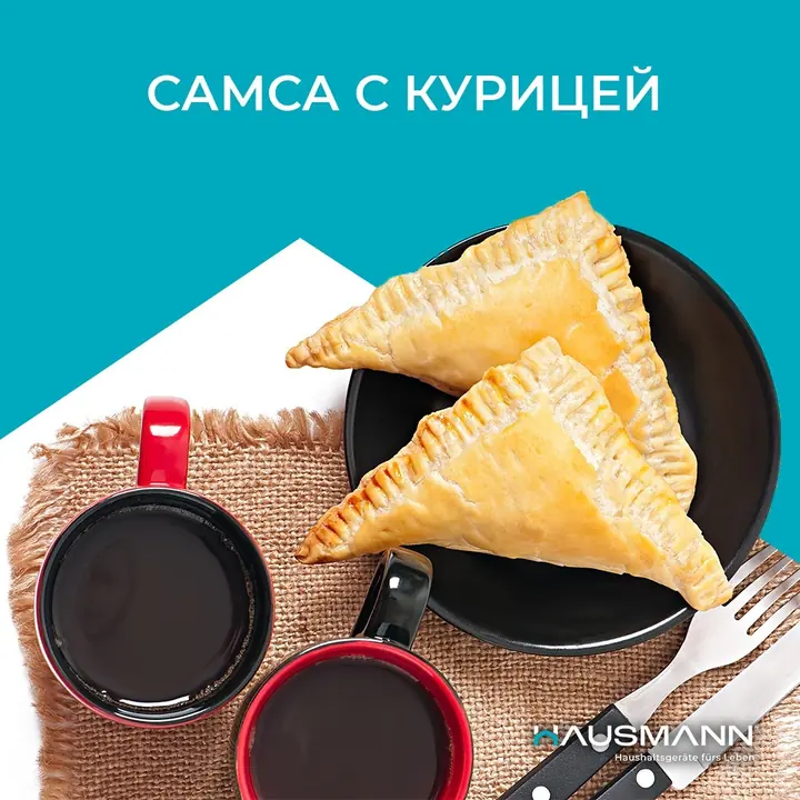 Мульти наубайшыда пісірілген тауық етті самса